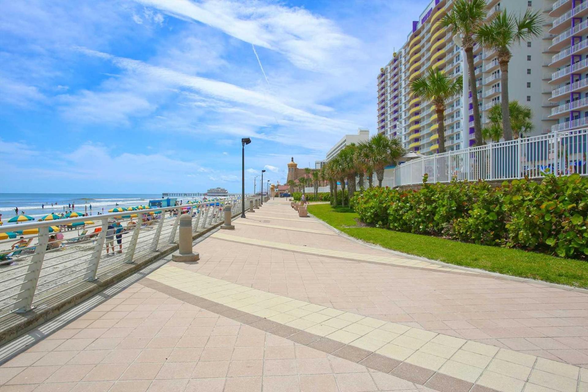 Luxury 15Th Floor 2 Bedroom Condo Direct Oceanfront Wyndham Ocean Walk Resort Daytona Beach | 1501 エクステリア 写真